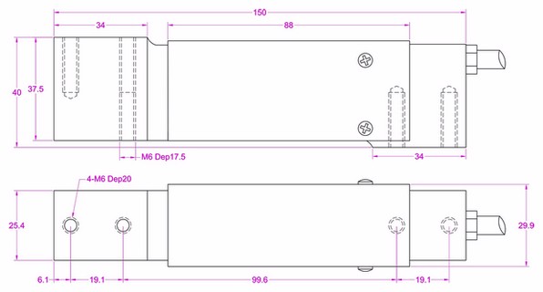 strain gauge load cell FNM