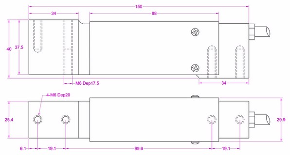 strain gauge load cell FNM