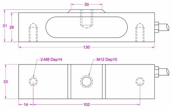 custom load cell FNS